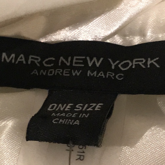 New Marc New York Pancho Womens One Size Ivory Bone Mushroom Cape Boho Sweater - Picture 6 of 8